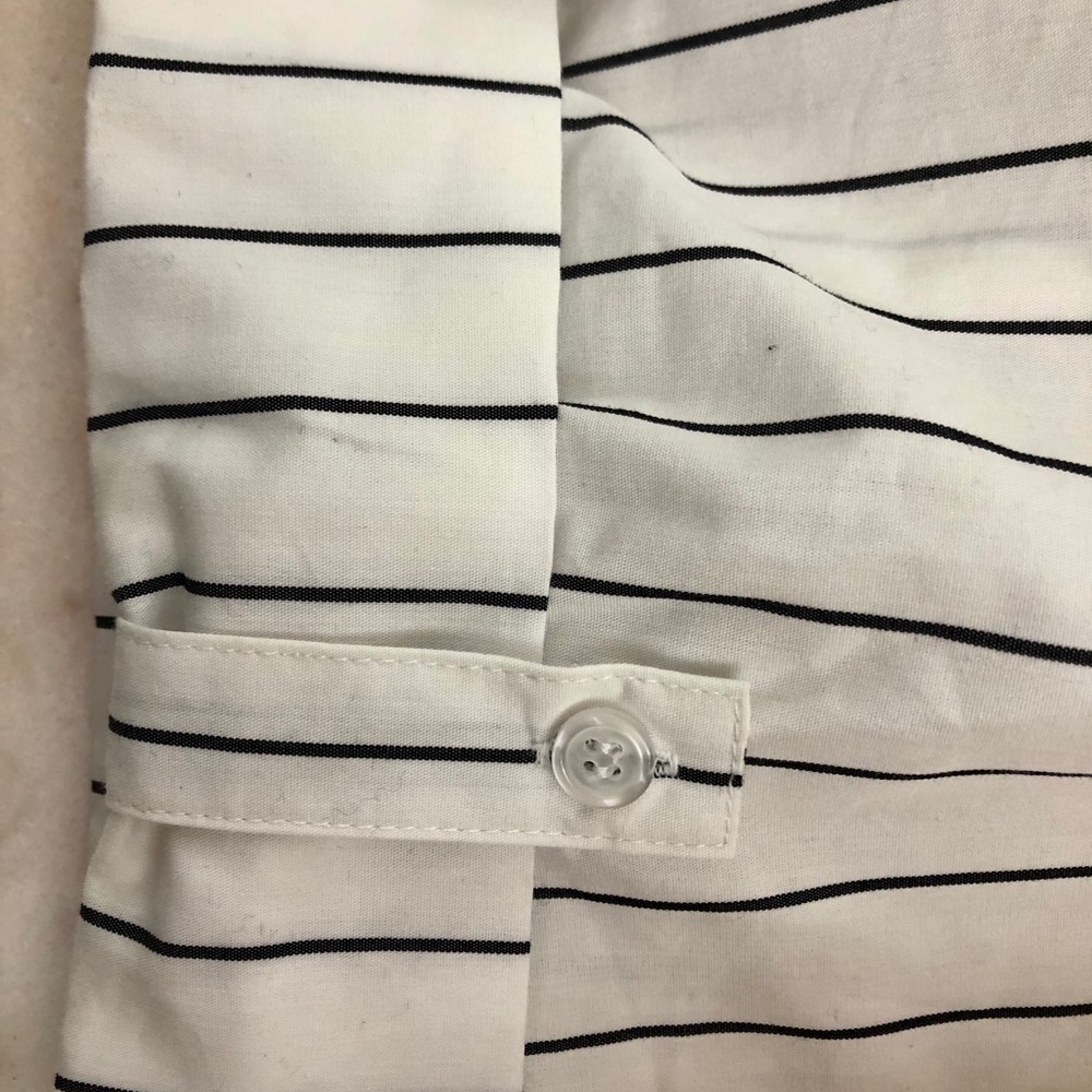 Cold-Shoulder Button Down Top - image 3